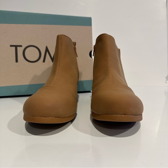Toms Girls Kelsey Wedge Ankle Boots - Picture 5 of 7